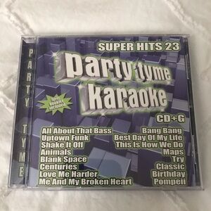 NEW Karaoke Party tyme CD+G - Super Hits 23
